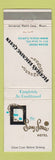 Matchbook Cover - Sans Souci Hotel Miami Beach FL