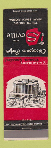 Matchbook Cover - Seville Hotel Miami Beach FL