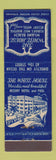 Matchbook Cover - White House Miami Beach FL