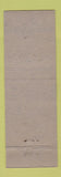 Matchbook Cover - White House Miami Beach FL