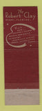 Matchbook Cover - Robert Clay Hotel Miami FL