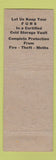 Matchbook Cover - Fishburnt Tyler TX Fur Storage
