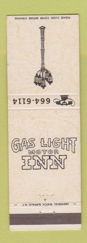 Matchbook Cover - Gas Light Motor Inn Jamestown NY