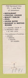 Matchbook Cover - Gas Light Motor Inn Jamestown NY