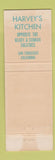 Matchbook Cover - Harvey's Kitchen San Francisco CA
