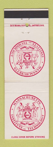 Matchbook Cover - MIT Massachusetts Institute of Technology DD Bean MA