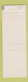 Matchbook Cover - Baker Cafeterias Des Moines IA