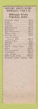 Matchbook Cover - Brown's Cafe Truckee CA Rotary International