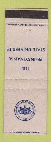 Matchbook Cover - Penn State University State College PA