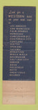 Matchbook Cover - Northern Hotel Billings MT