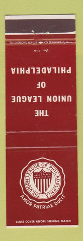 Matchbook Cover - Union League of Philadelphia PA