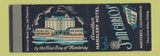 Matchbook Cover - Hotel San Carlos Monterey CA