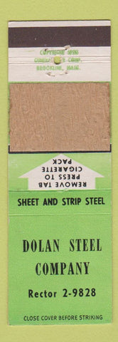 Matchbook Cover - Dolan Steel Company WEAR