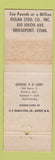 Matchbook Cover - Dolan Steel Company WEAR