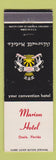 Matchbook Cover - Marion Hotel Ocala FL