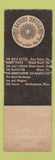 Matchbook Cover - McAllister Hotel Miami FL
