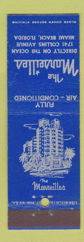 Matchbook Cover - Marseilles Hotel Miami Beach FL