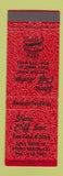 Matchbook Cover - Shore Cliff Inn Pismo Beach CA Best Western