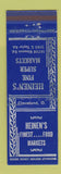 Matchbook Cover - Heinen's Super Markets Grocery Cleveland OH