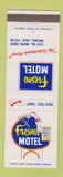 Matchbook Cover - Fresno Motel Fresno CA girlie
