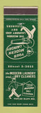 Matchbook Cover - Modern Laundry Dry Cleaners Poplar Bluff MO