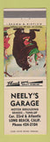 Matchbook Cover - Neely's Garage Long Beach CA