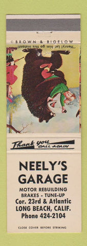 Matchbook Cover - Neely's Garage Long Beach CA