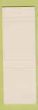 Matchbook Cover - Auggie's Restaurant Fairbanks AK