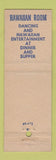 Matchbook Cover - Hotel Lexington Hawaiian Room New York City WEAR
