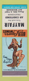 Matchbook Cover - Mayfair Bar? pinup SAMPLE