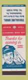 Matchbook Cover - Esso oil gas Travaline Bros Conshohocken PA
