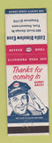 Matchbook Cover - Esso oil gas Eddie Dimelow York PA