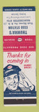 Matchbook Cover - Esso oil gas Thumma's York Haven PA