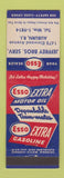 Matchbook Cover - Esso oil gas Jeffrey Bros Auburn RI