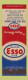 Matchbook Cover - Esso oil gas Paul Wild Pittsburgh PA