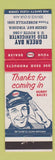 Matchbook Cover - Esso oil gas Green Bay VA