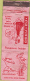 Matchbook Cover - Green Ballroom Ft Dodge Storm Lake IA POOR