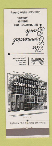Matchbook Cover - Commercial Bank Harrison AR