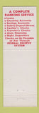 Matchbook Cover - Union Bank of Benton AR