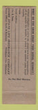 Matchbook Cover - Ben Moseley Home State Insurance Fort Worth TX