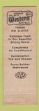 Matchbook Cover - Curtwood Hotel Court Restaurant Gainesville TX