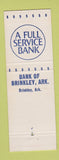 Matchbook Cover - Bank of Brinkley AR