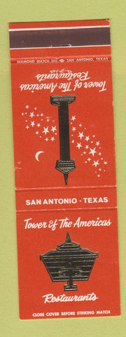 Matchbook Cover - Tower of the Americas Restaurant San Antonio TX