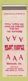 Matchbook Cover - AAA Wholesale San Angelo TX