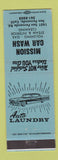 Matchbook Cover - Mission Car Wash San Fernando CA BLUE