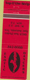 Matchbook Cover - Strip Club San Antonio TX girlie
