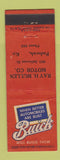 Matchbook Cover - Ray Mullen Buick Paducah KY