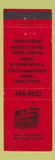 Matchbook Cover - Mama Luigis Restaurant Bridgeview IL Italian