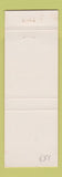 Matchbook Cover - Mama Luigis Restaurant Bridgeview IL Italian