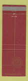 Matchbook Cover - University Club of Milwaukee WI